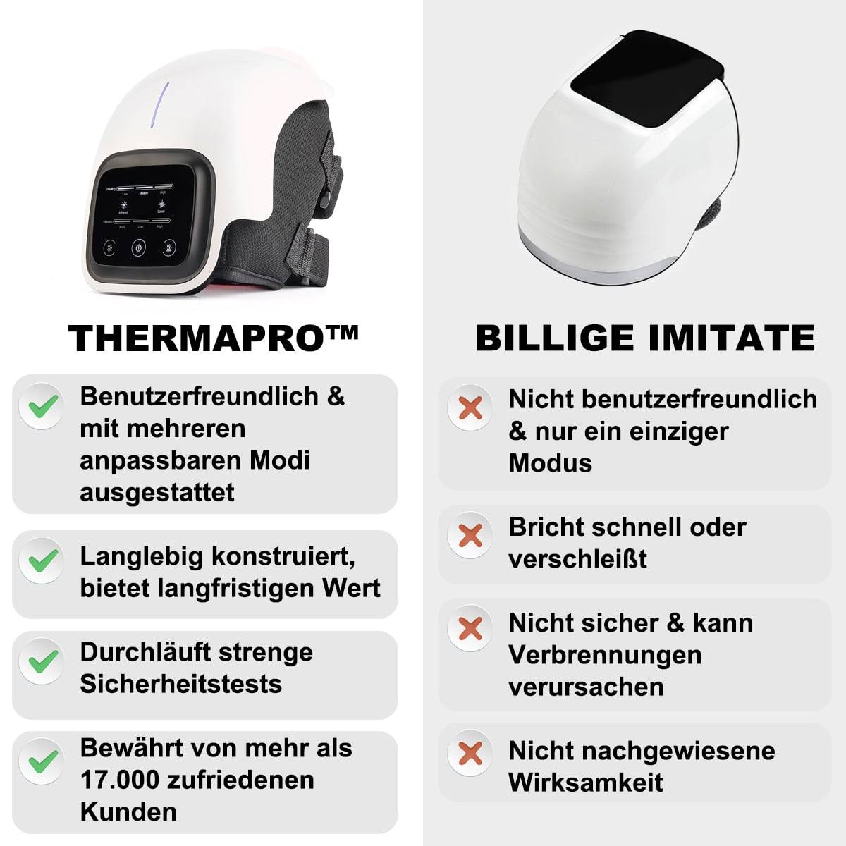 ThermaPro™ 3in1 KnieMassagegerät Haltungshelfer